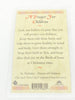 Prayer for Children Laminated Holy Card (Plastic Covered) - Unique Catholic Gifts