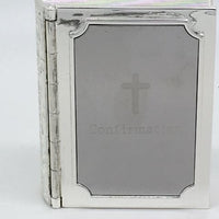 Confirmation Bible Keepsake Box (Silver) - Unique Catholic Gifts