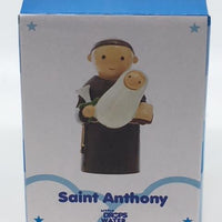Saint Anthony Little Drops of Water Figure - Unique Catholic Gifts