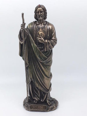 St. Jude Bronze Statue (8 1/4