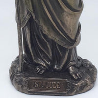 St. Jude Bronze Statue (8 1/4") - Unique Catholic Gifts