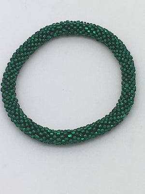 Nepal Christmas Bracelet (Green) - Unique Catholic Gifts