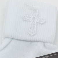 Baptismal Socks Uni-Sex (Size 1-2) - Unique Catholic Gifts