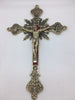 Gold Wall Crucifix 12" - Unique Catholic Gifts