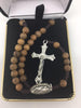 Our Lady of Guadalupe Wood Rosary (6mm) - Unique Catholic Gifts