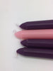 Advent Candles (10", 3 Purple 1 Pink) - Unique Catholic Gifts