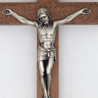 8"  Wood Crucifix - Unique Catholic Gifts