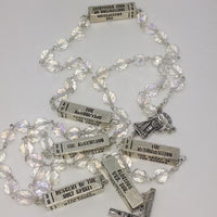 The Mysteries Rosary Crystal Beads - Unique Catholic Gifts