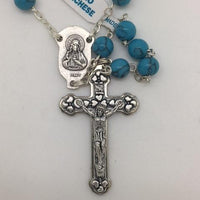 Turquoise Stone Rosary - Unique Catholic Gifts
