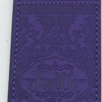 Keychain "Faith" Purple - Unique Catholic Gifts