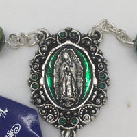 Our Lady of Guadalupe Rosary (Green) - Unique Catholic Gifts