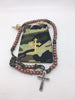 Paracord Camouflage Rosary - Jungle Green - Unique Catholic Gifts