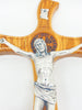 Olive Wood Carved St. Benedict Wall Crucifix 12 1/2" - Unique Catholic Gifts