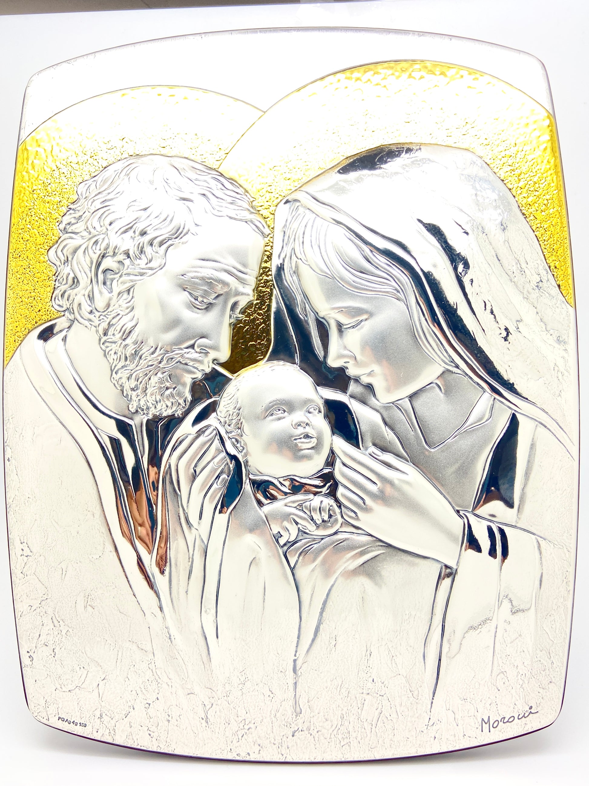 Holy Family Italian Icon 10" - Unique Catholic Gifts