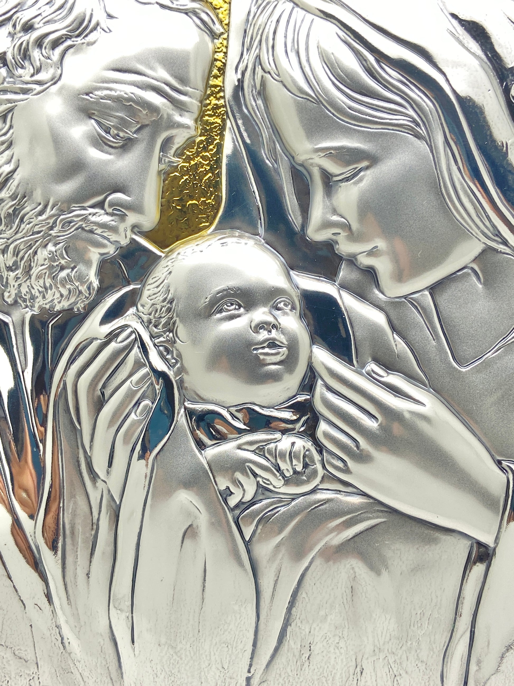 Holy Family Italian Icon 10" - Unique Catholic Gifts