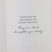 Get Well Wishes Greeting Card - Unique Catholic Gifts