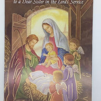 Christmas Card for a Nun Greeting Card - Unique Catholic Gifts