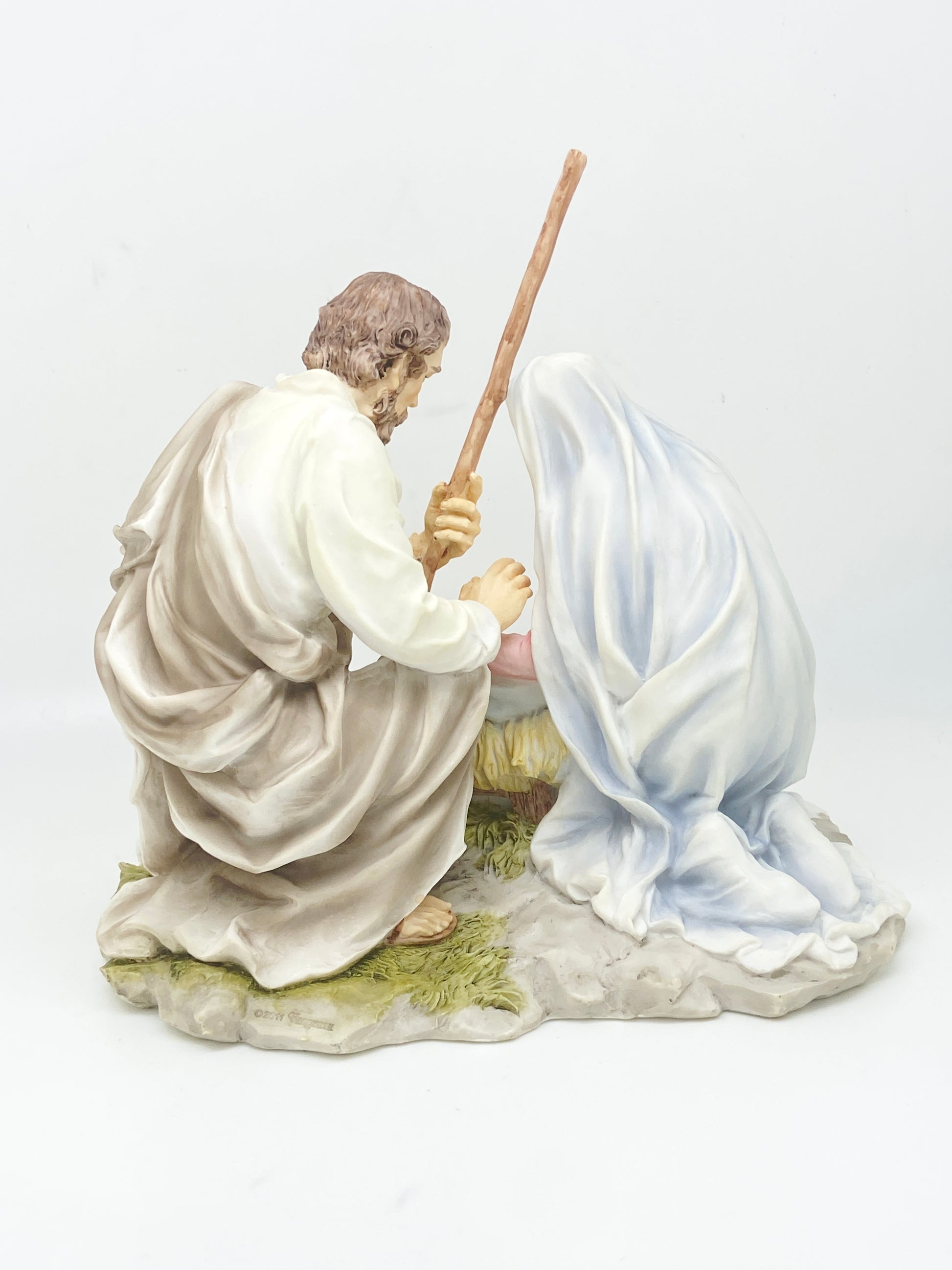 Holy Family Christmas Nativity 8" - Unique Catholic Gifts