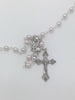 Pink Imitation Pearl Rosary (5mm) - Unique Catholic Gifts