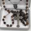 Genuine Tiger Eye Rosary (6mm) - Unique Catholic Gifts
