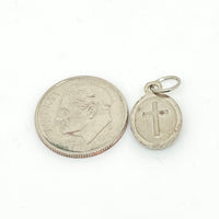 St Therese Little Flower Medal Charm - Unique Catholic Gifts