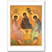 The Old Testament Trinity Icon Greeting Card - Unique Catholic Gifts