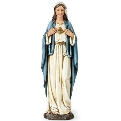 Immaculate Heart of Mary Statue 9 3/4