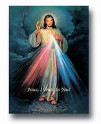 Divine Mercy Poster 19" X 27" - Unique Catholic Gifts