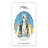 Our Lady of Grace Auto Magnet - Unique Catholic Gifts