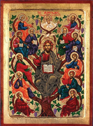 Jesus Tree of Life (Apostles)- Gold Leaf - Unique Catholic Gifts