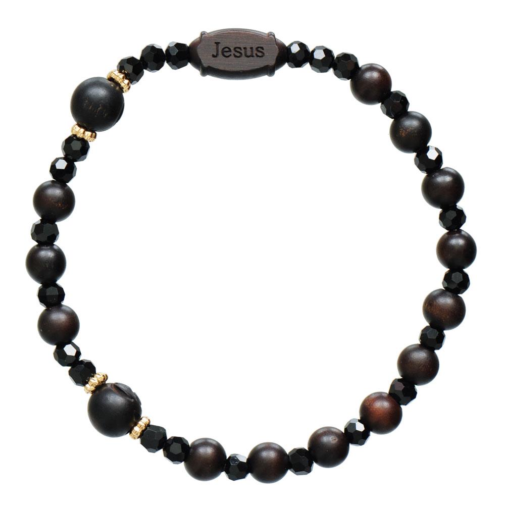 Jujube Wood Rosary Bracelet (6 mm) - Unique Catholic Gifts