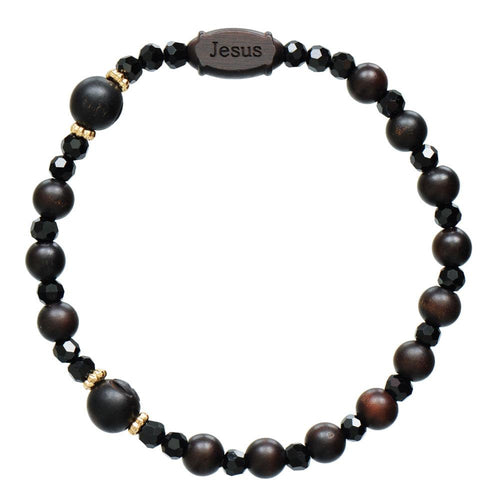 Jujube Wood Rosary Bracelet (6 mm) - Unique Catholic Gifts