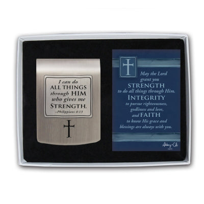 I Can Do All Things Visor Clip Gift - Unique Catholic Gifts