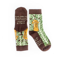 Kids St. Francis of Assisi Socks - Unique Catholic Gifts