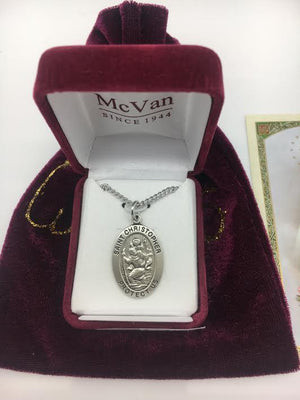 Sterling  Silver St Christopher (1
