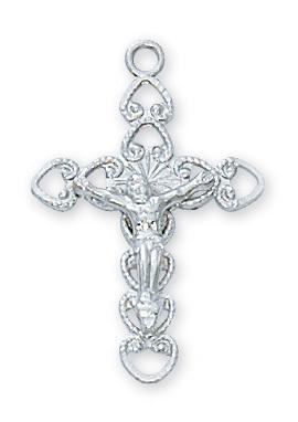 Sterling Silver Crucifix (15/16