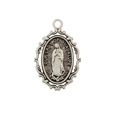 Sterling Silver Our Lady of Guadalupe (1