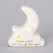 LED Moon on a Cloud Night Light  (4.25") - Unique Catholic Gifts