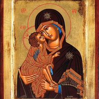 Lady of Vladimir - Gold Leaf - Unique Catholic Gifts
