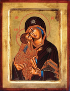 Lady of Vladimir - Gold Leaf - Unique Catholic Gifts