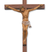 24" Large Wood Wall Crucifix - Unique Catholic Gifts