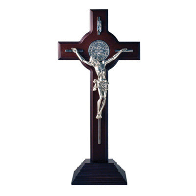 Standing Saint Benedict Crucifix (15