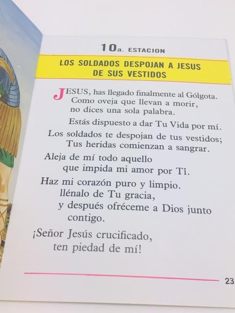 Las Estaciones de la Cruz (Stations of the Cross) - Unique Catholic Gifts