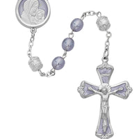 Lavender Pearl Rosary (7MM) - Unique Catholic Gifts