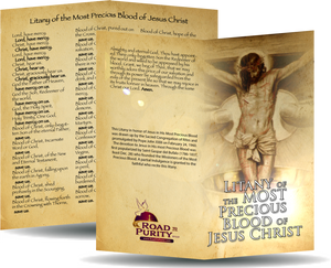 Litany of the Most Precious Blood of Jesus Christ - Unique Catholic Gifts