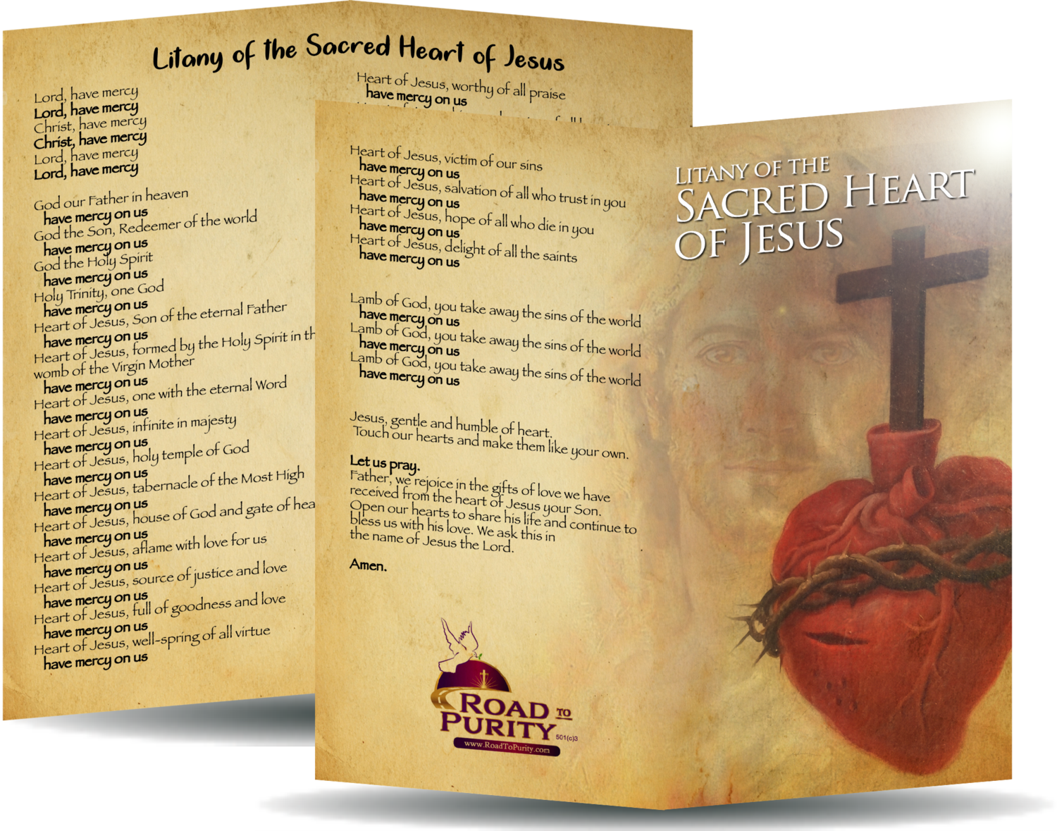 Litany of the Sacred Heart of Jesus - Unique Catholic Gifts