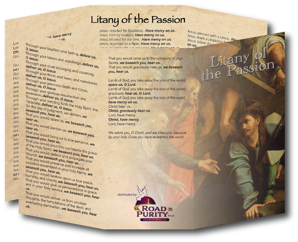 Litany of the Passion - Unique Catholic Gifts