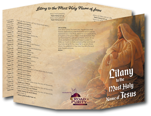 This Litany to the Most Holy Name of Jesus - Unique Catholic Gifts