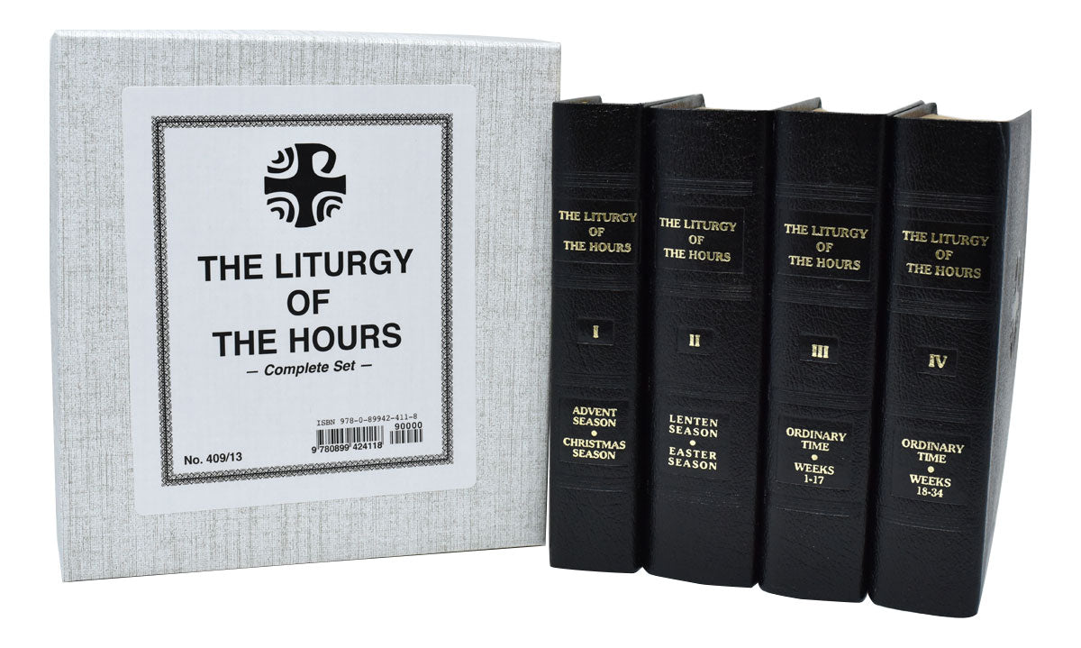 Liturgy Of The Hours (Set Of 4) (Leather) - Unique Catholic Gifts