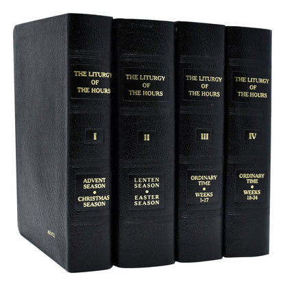Liturgy Of The Hours (Set Of 4) (Leather) - Unique Catholic Gifts